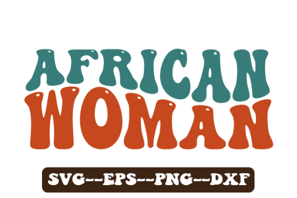 Review: African Woman Kwanzaa Retro Wavy Svg for Embroidery