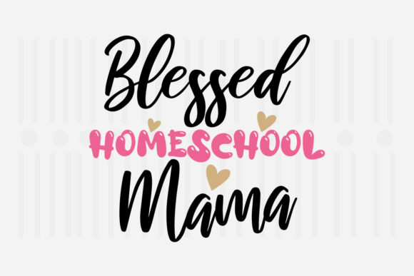 Review: Blessed Homeschool Mama SVG for Embroidery