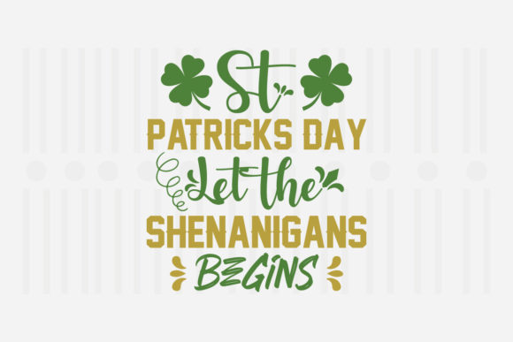 Reviewing St. Patrick’s Day Let the Shenanigans for Embroidery