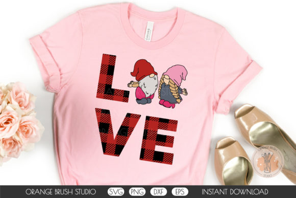 Reviewing the Love Gnome Couple SVG for Embroidery