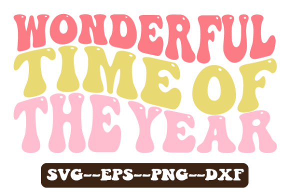 Reviewing the Wonderful Time of the Year Wavy Svg