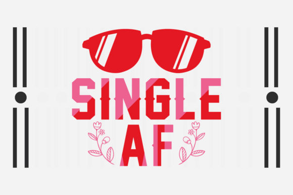 Single AF Svg: A Designer’s Take on Bold Valentine Stitching